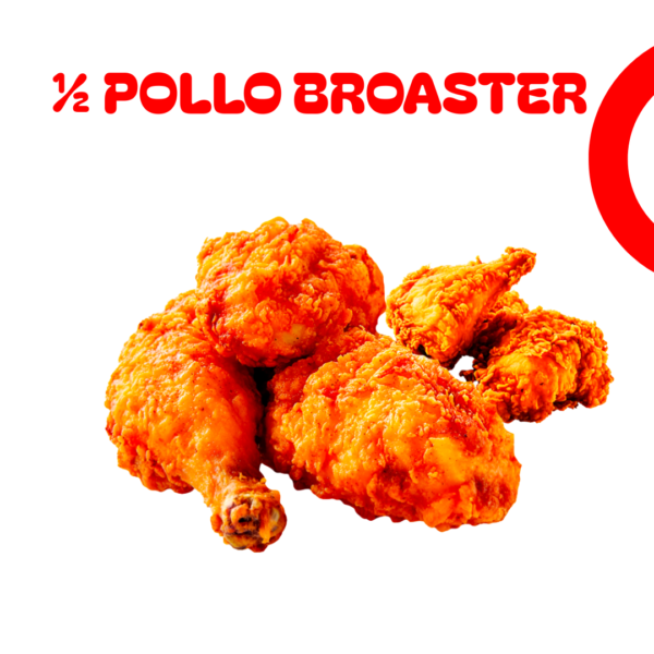 1/2 Pollo a la Broaster