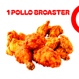 1 Pollo a la Broaster