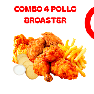 Combo 4 Pollo Broaster