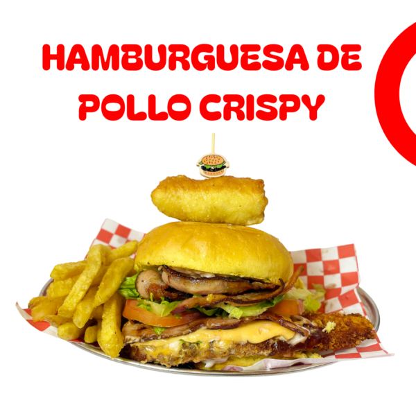 Hamburguesa de Pollo Crispy