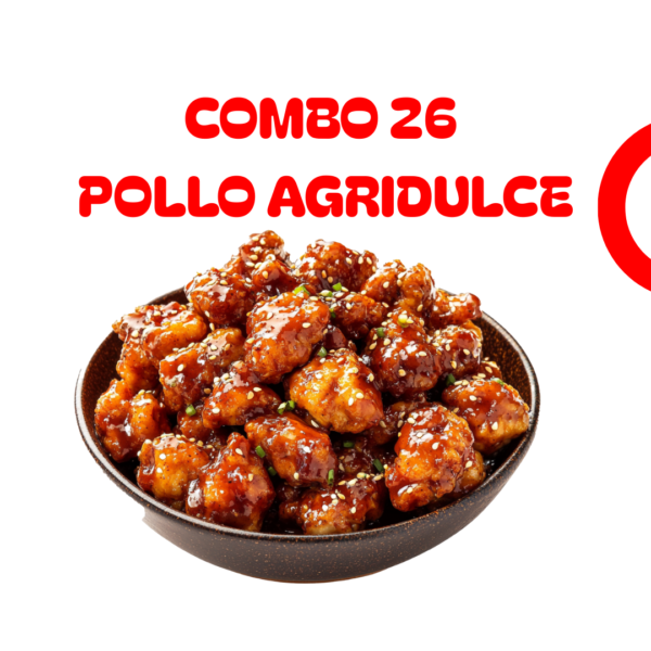 Combo 26 Pollo Agridulce