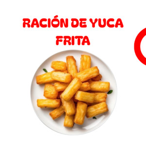 Ración de yuca frita