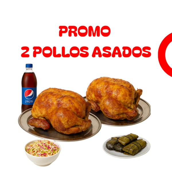 Promo 2 Pollos Asados