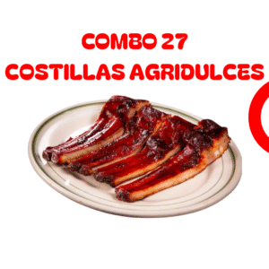 Combo 27 Costillas Agridulces